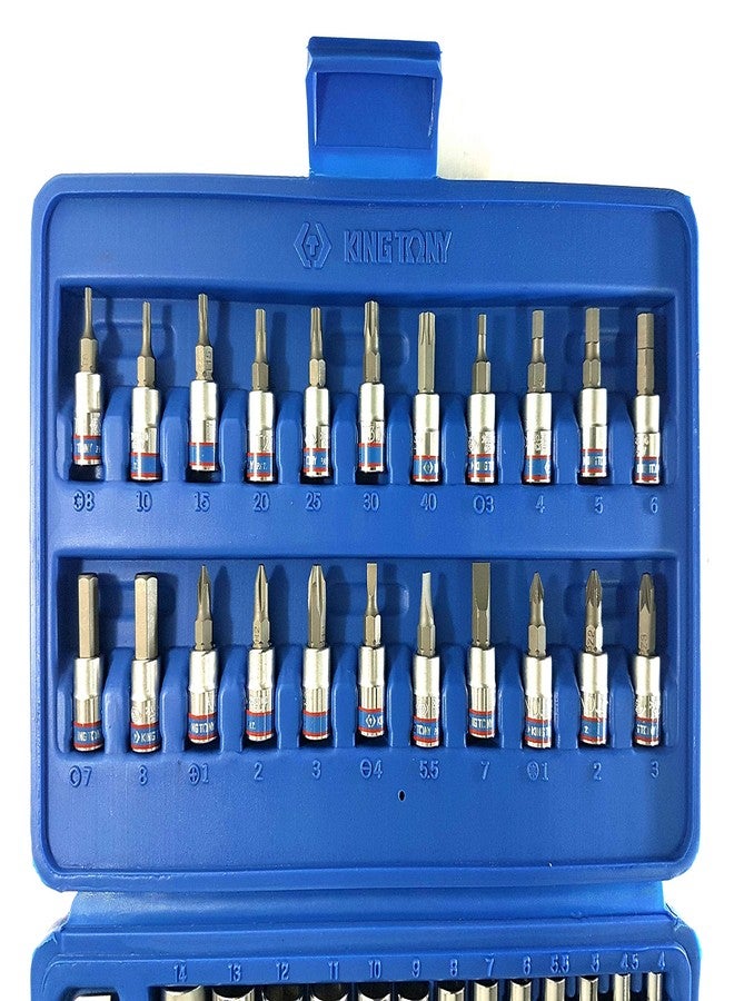 King Tony KingTony 46pc 1/4 Socket Set 2346 Tool Kit - Image 3
